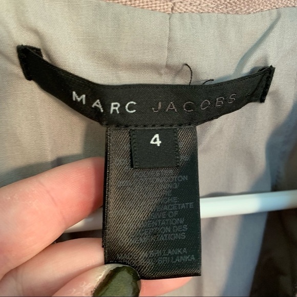 Marc Jacobs Wool Blazer Blush Pink Owl - Picture 7 of 11